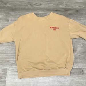 Vintage Brown Beige Sweatshirt